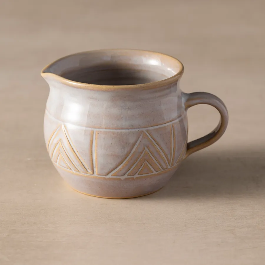 Mountain Peaks Ceramic Cream and Sugar Set