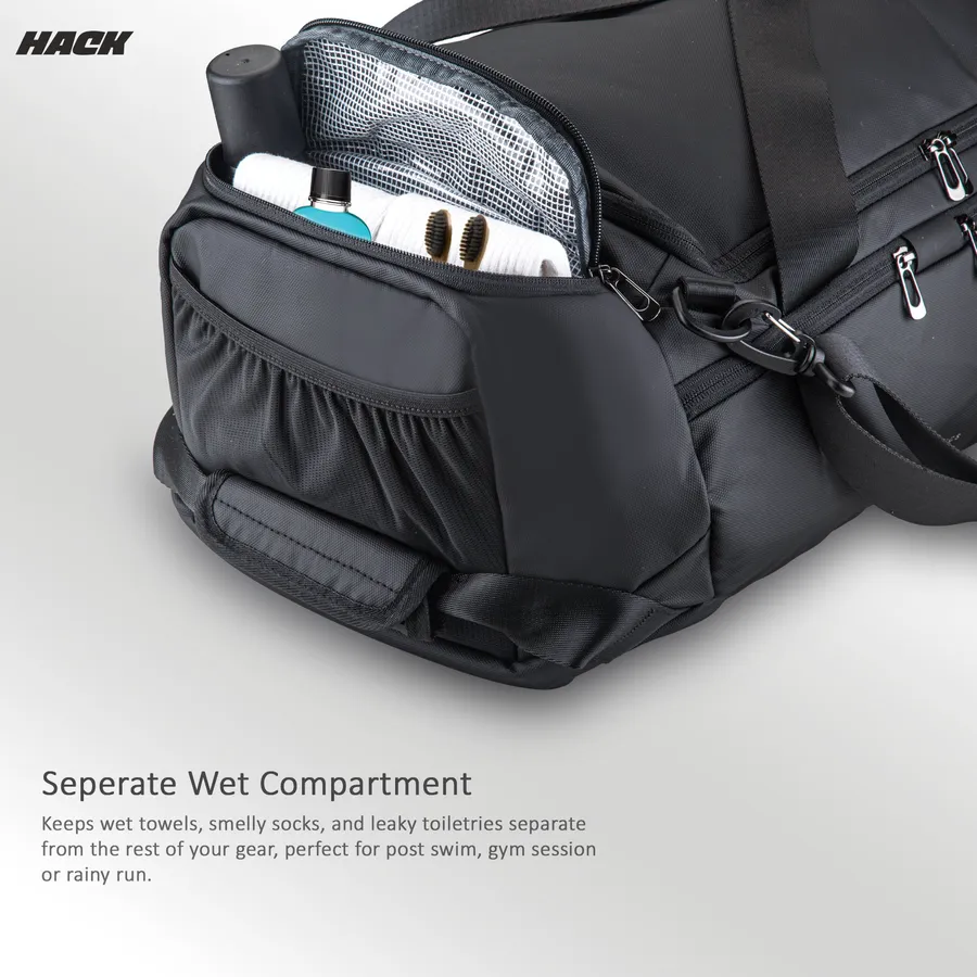 Hack Athletics 30L Duffle Gym Bag