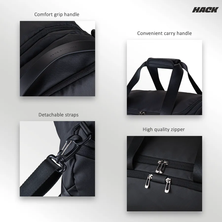 Hack Athletics 30L Duffle Gym Bag