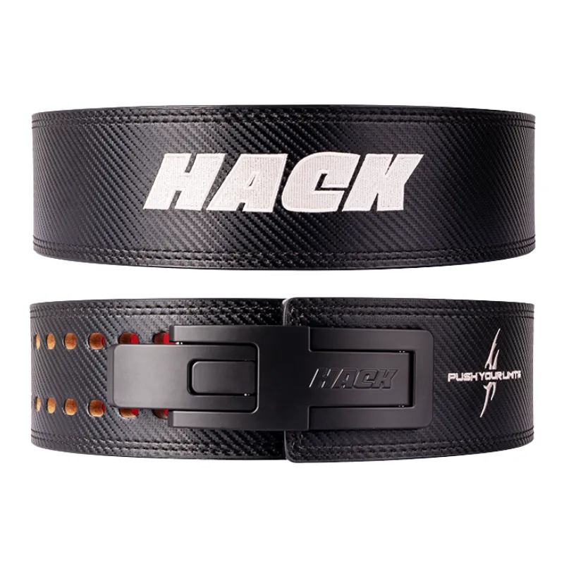 Hack Athletics Premium 13mm Lever Belt Carbon Fiber (4 Claw)