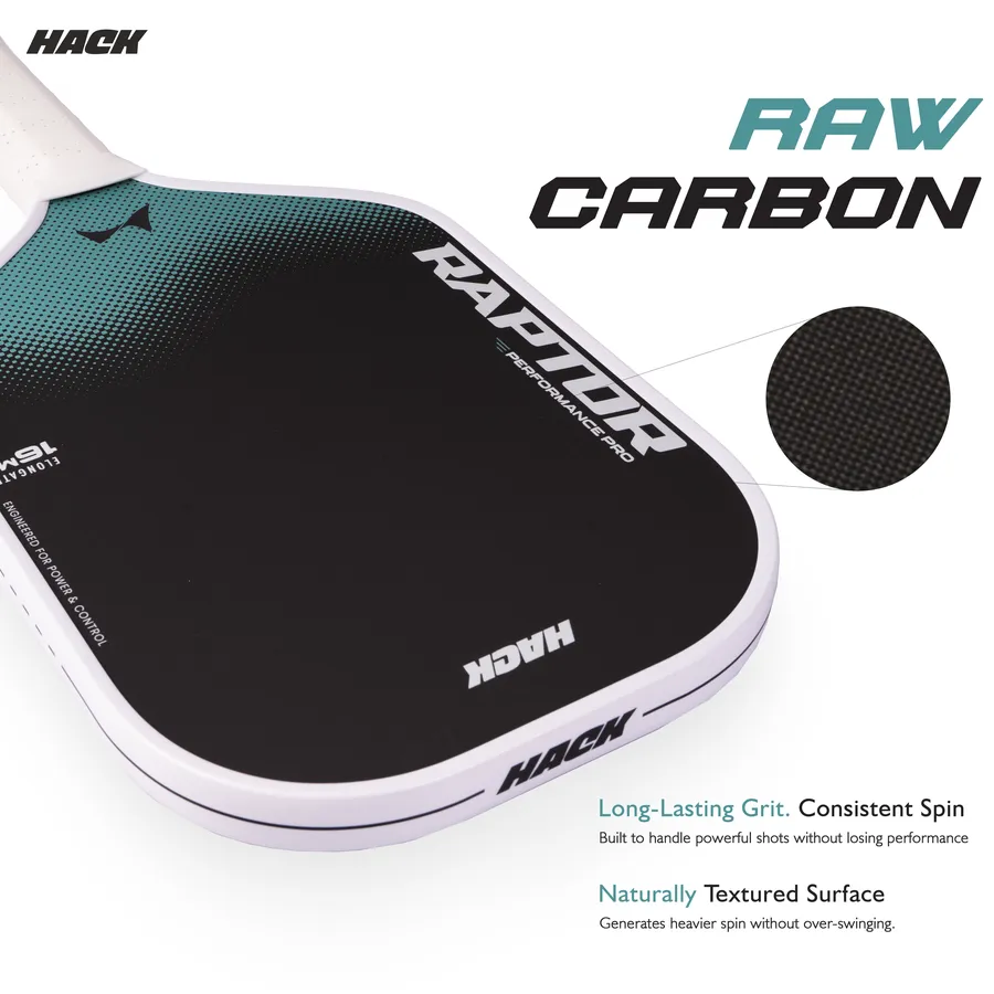 Hack Athletics Raptor Pro Carbon Pickleball Paddle