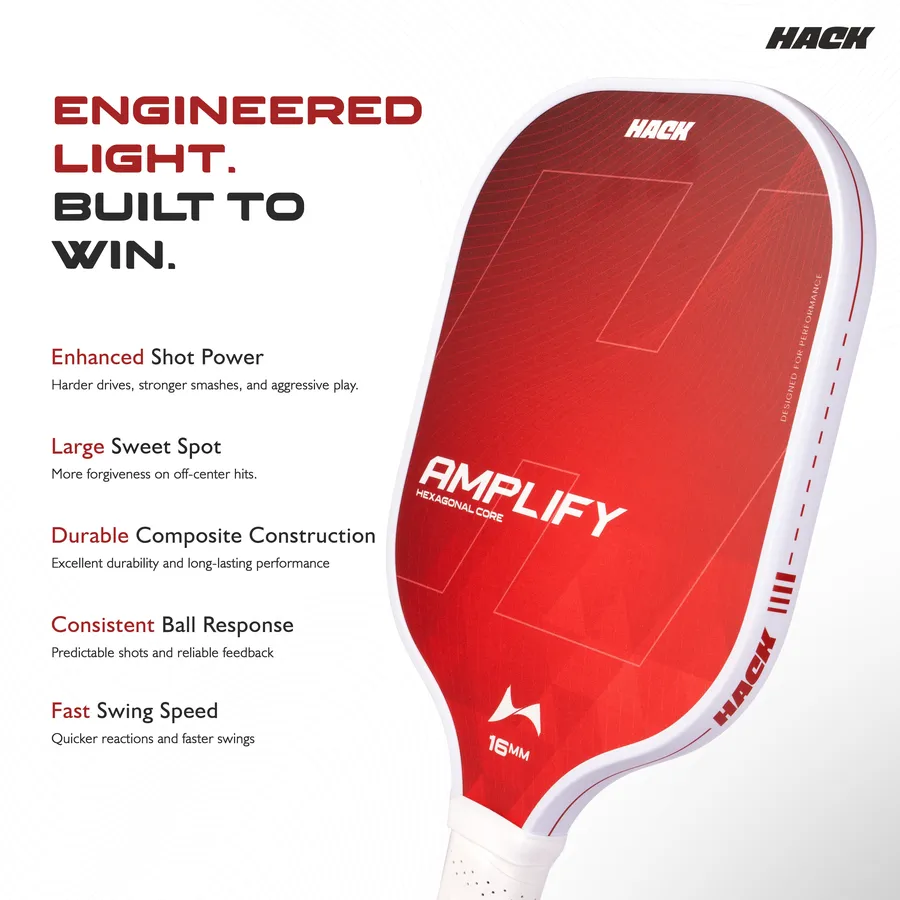 Hack Athletics Amplify Pro Pickleball Paddle
