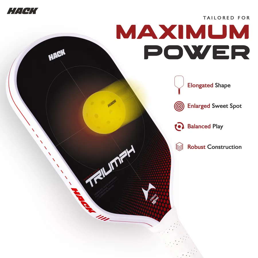 Hack Athletics Triumph Power Core Pickleball Paddle