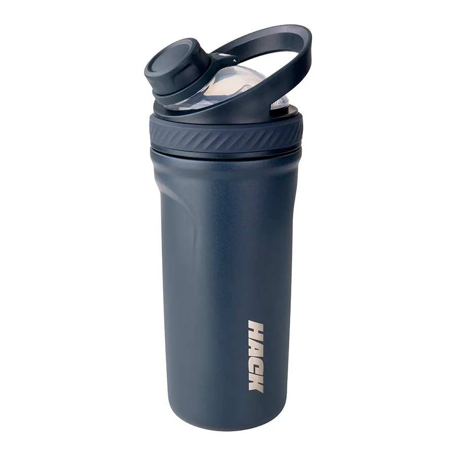 Hack Athletics Premium Stainless Steel Insulated Shaker Bottles 709ML Blue