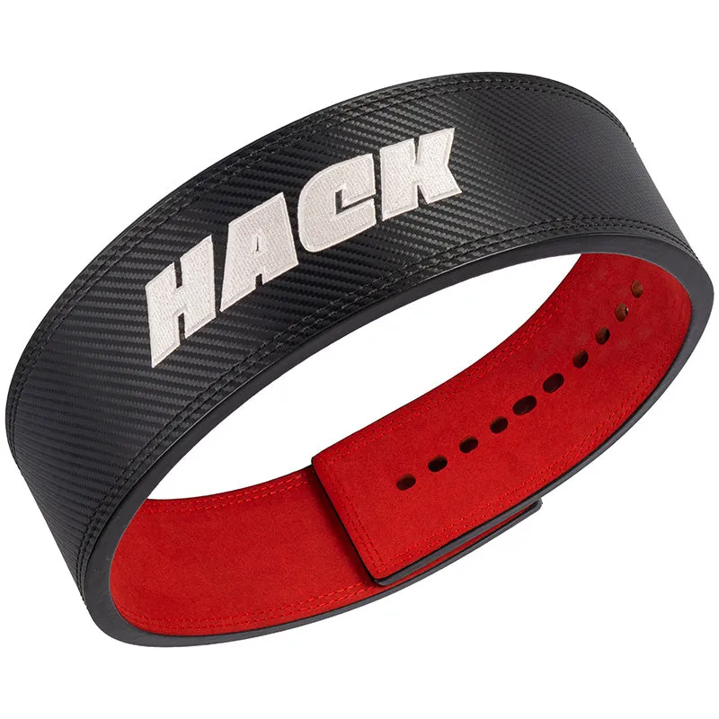 Hack Athletics Premium 13mm Lever Belt Carbon Fiber (2 Claw)