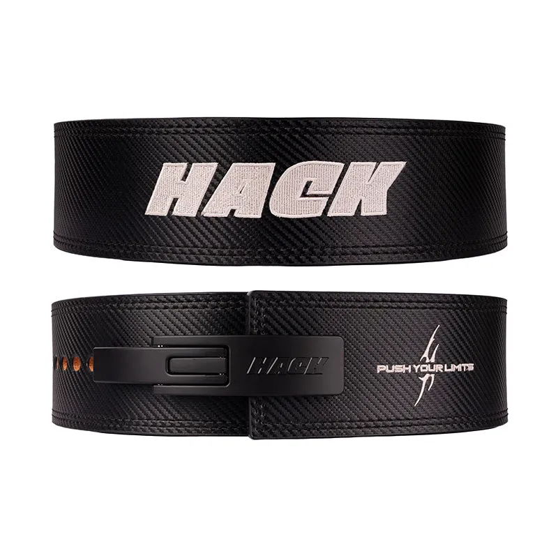 Hack Athletics Premium 13mm Lever Belt Carbon Fiber (2 Claw)
