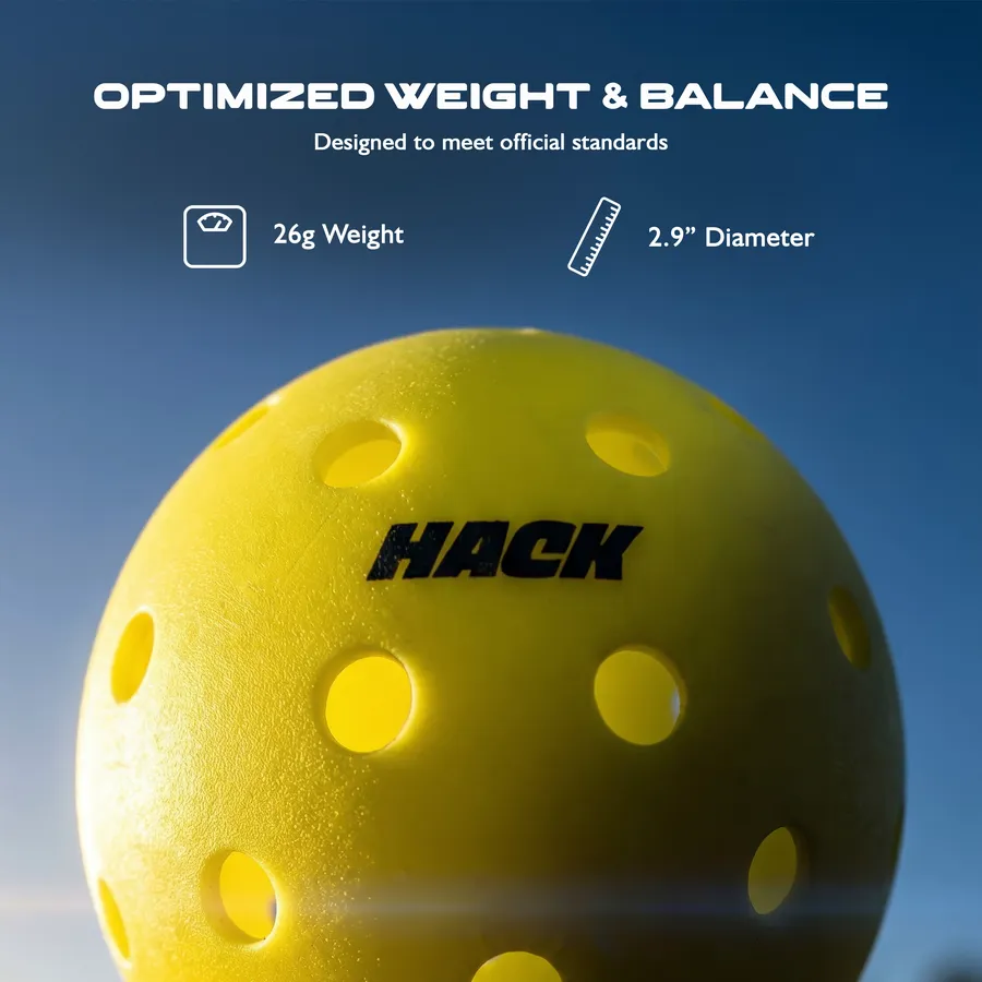 Hack Athletics Rapid Pro Pickleball - 40 holes