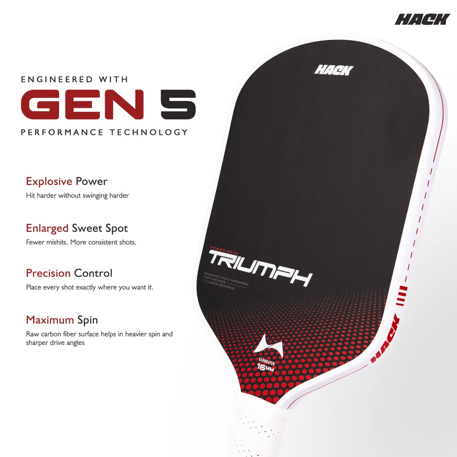 Hack Athletics Triumph Power Core Pickleball Paddle