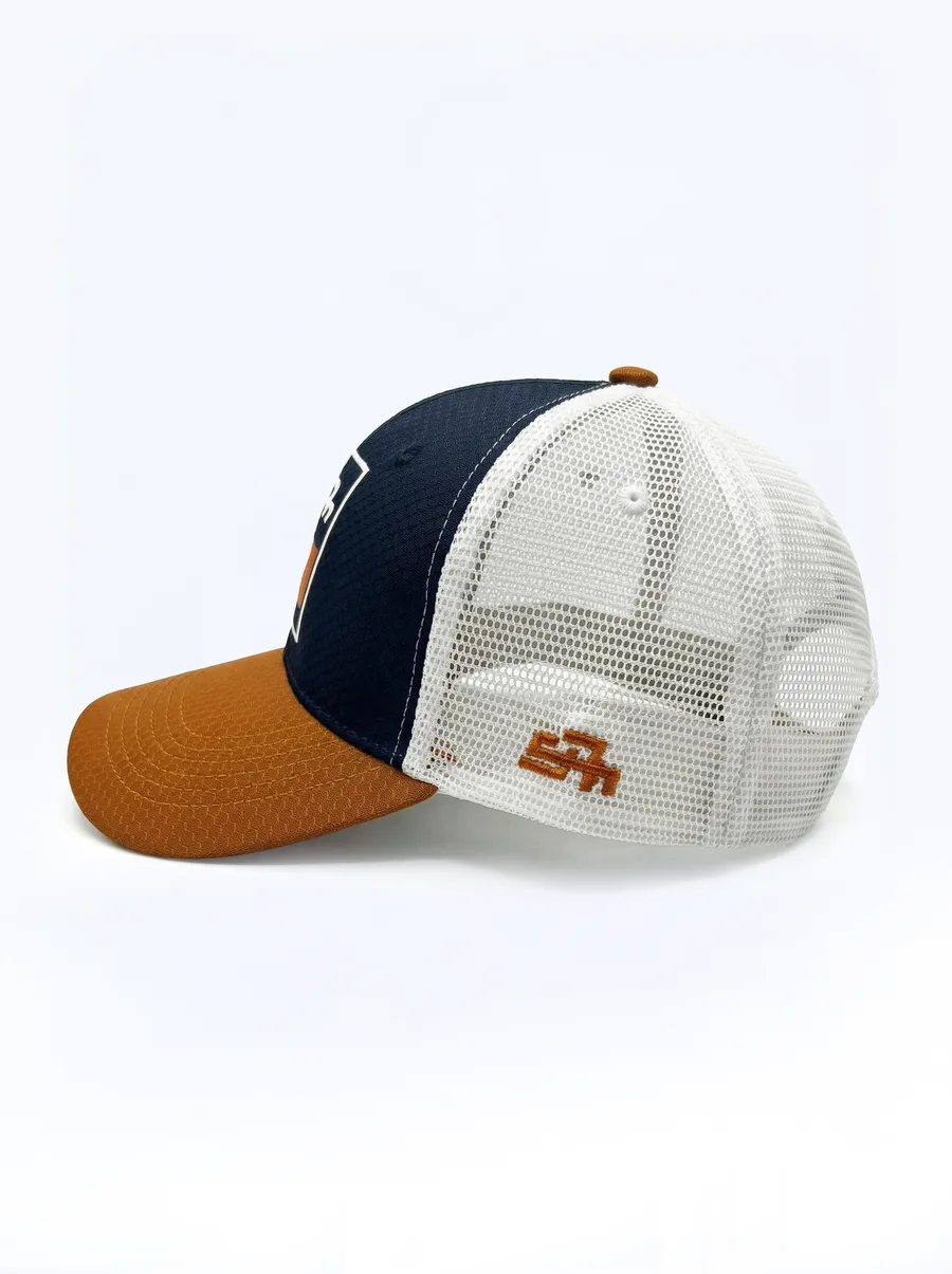 beige trucker cap