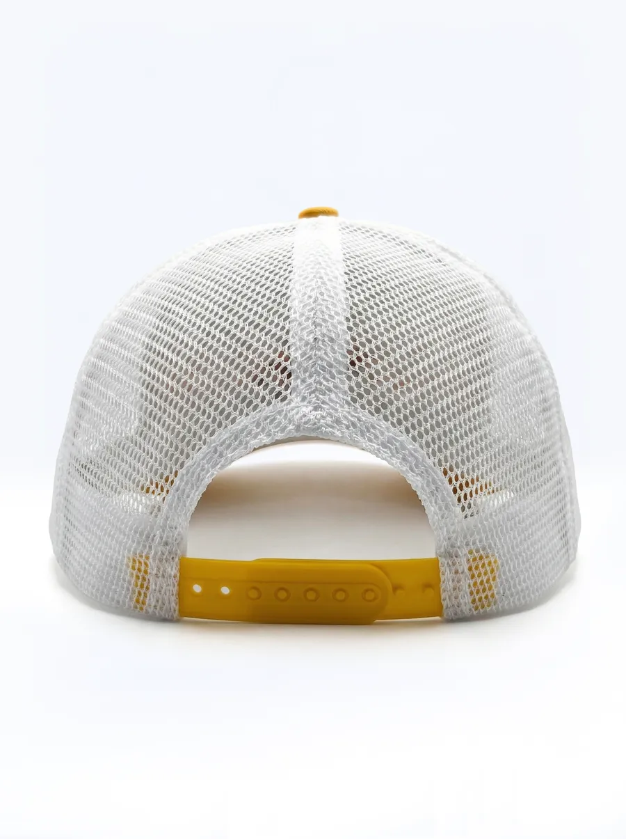 beige trucker cap