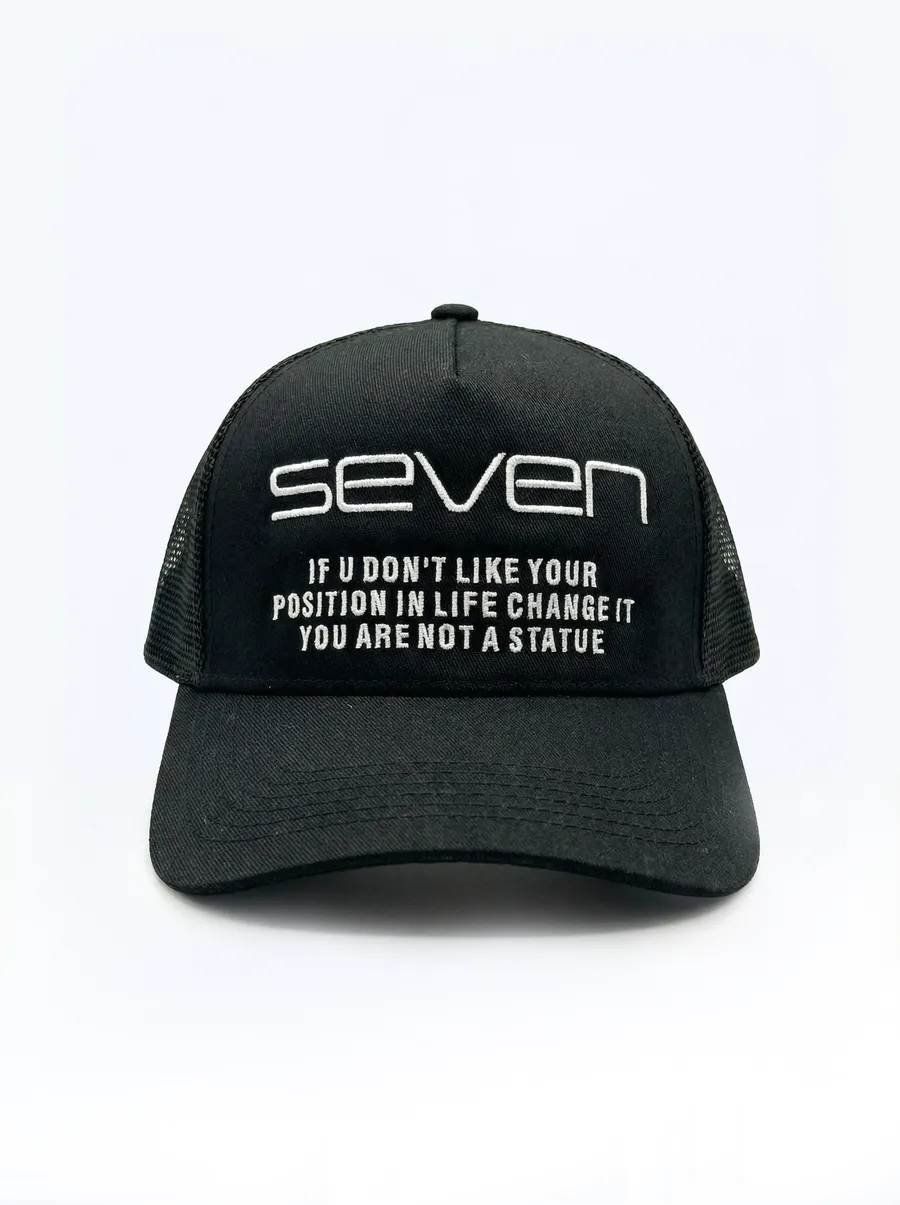 embroidered TRUCKER cap